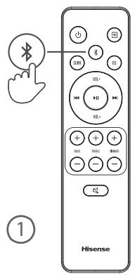 HISENSE BARRE DE SON AX5100G - Bluetooth(®) Operation - 2