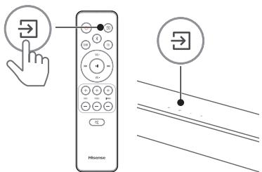 HISENSE BARRE DE SON AX5100G - Izberite tipko predvajanja (2) - 3