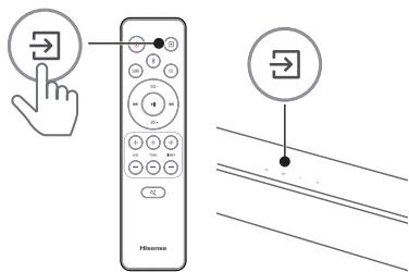HISENSE BARRE DE SON AX5100G - Selezionare la funzione di riproduzione ( - 3