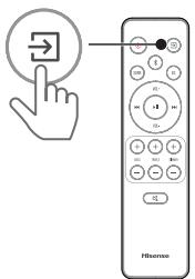 HISENSE BARRE DE SON AX5100G - Select the play function (☑) - 3
