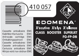 DOMENA EASYLIFE - Cassette anticalcaire - 1