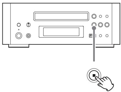 TEAC CD-H750 S - Changement du réglage d'économie automatique d'énergie (ECO Mode) - 4