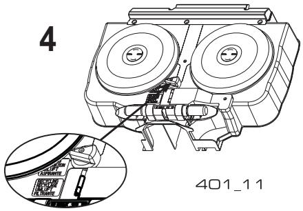 ARTHUR MARTIN AFT 940 B - Utilisation en version évacuation (l'air aspiré est conveyé à l'extérieur de la piece) - 4