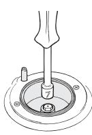AIRLUX CC53GTiX2 - RéGLAGE DU MINIMUM SUR LE BRULEUR FOUR ET BRULEUR GRILL (fig. 22 page 14) - 1
