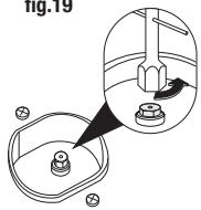 AIRLUX CC53GTiX2 - RéGLAGE DU MINIMUM SUR LE BRULEUR FOUR ET BRULEUR GRILL (fig. 22 page 14) - 2