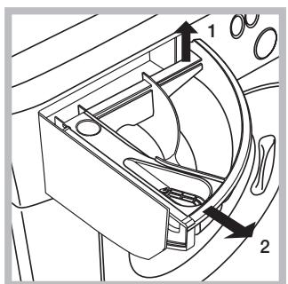HOTPOINT RSG 923 FR - Nettoyage du tiroir à produits lessiviels. - 1