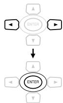 TOKA SD-P1705 - Appuyez sur / pour selectionner le réglage que vous souhaitez modifier, puis appuyez sur ENTER. - 1