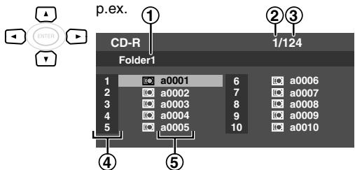 TOKA SD-P1705 - Appuyez sur /  / pour déplacer la barre de mise en évidence pour sélectionner un fichier. - 1