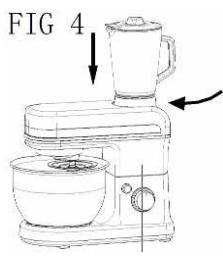 BRANDT RKM544BG - Utilisation du Blender - 7