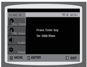 SAMSUNG HT-TZ222 - Utilisation du menu du titre - 3