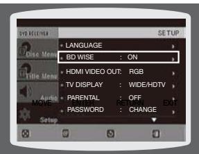 SAMSUNG HT-TZ222 - - Pour utiliser BD wise - 2