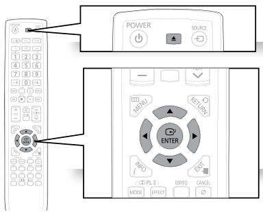 SAMSUNG HT-TZ222 - Appuyez sur la touche touche numérique 7 de la télécommande et maintenez-la enfoncée pendant plus de 5 secondes lorsque l'appareil est éteint. - 6