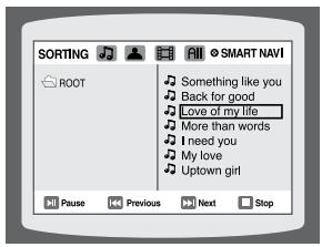 SAMSUNG HT-TZ222 - Passer directement à une scène ou une chanson - 10