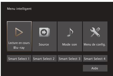MARANTZ AV7704/N1B - Fonction Menu intelligent - 1