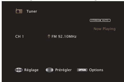 MARANTZ AV7704/N1B - Écoute de diffusion FM/AM - 1