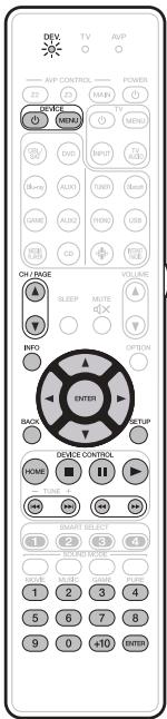 MARANTZ AV7704/N1B - Utilisation avec (boitier pour satellite (SAT) / cable (CBL) / Lecteur multimédia / TV IP) - 1