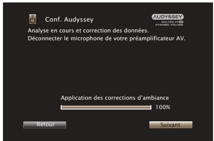 MARANTZ AV7704/N1B - Effectuez le paramétrage de Audyssey Dynamic EQ® et Audyssey Dynamic Volume®. - 2