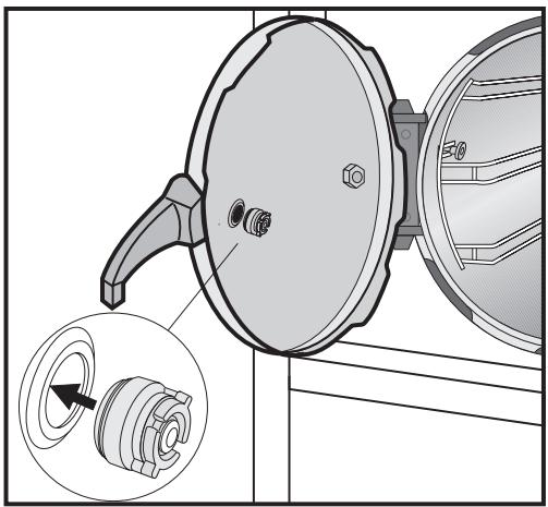 MIELE DGL5664.3INOX - Soupape de suture - 1