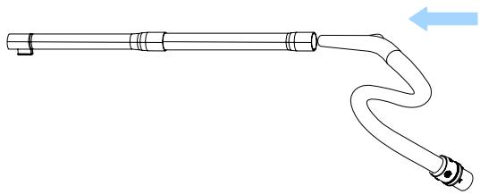 HARPER CLEAN MASTER V2 SILVER - Raccordement du tube au flexible - 1