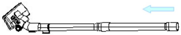 HARPER CLEAN MASTER V2 SILVER - Raccordement de larosse parquet au tube - 1
