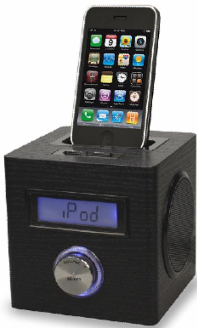 PROLINE PL 200 F EU - CUBE 2.0ch iPod Speaker with FM Radio PL 200F EU / PL 200F UK User Manual - 1