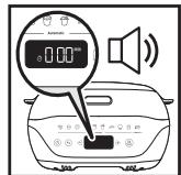TEFAL KD8501 - Fine di un programma (automatico o manuale) - 1