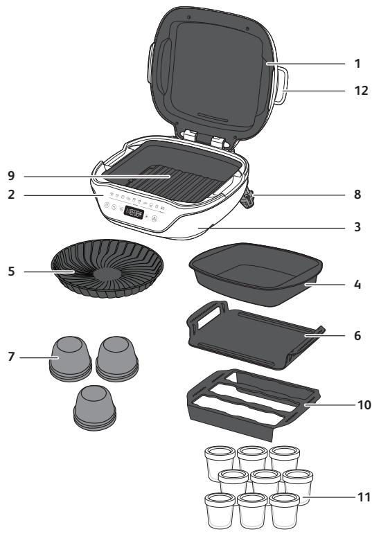 TEFAL KD8501 - TABLE DE CONTENIDOS - 1