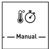 TEFAL KD8501 - Utilizzo di un programma manuale - 1