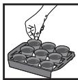 TEFAL KD8501 - Steel moulds - 2