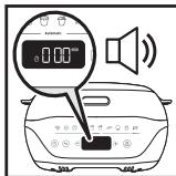 TEFAL KD8501 - Een programma beeindigen (automatisch of handmatig) - 1