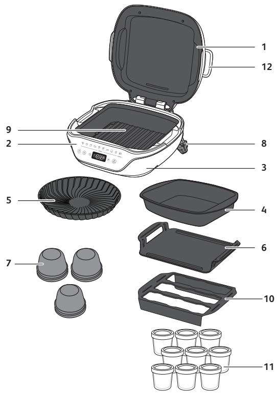 TEFAL KD8501 - SISUKORD - 1