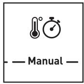 TEFAL KD8501 - Obstuga programu manualnégo - 1