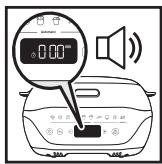 TEFAL KD8501 - Programmas izbeigsana (automatisch vai manualias) - 1