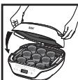 TEFAL KD8501 - Moules en acier - 4