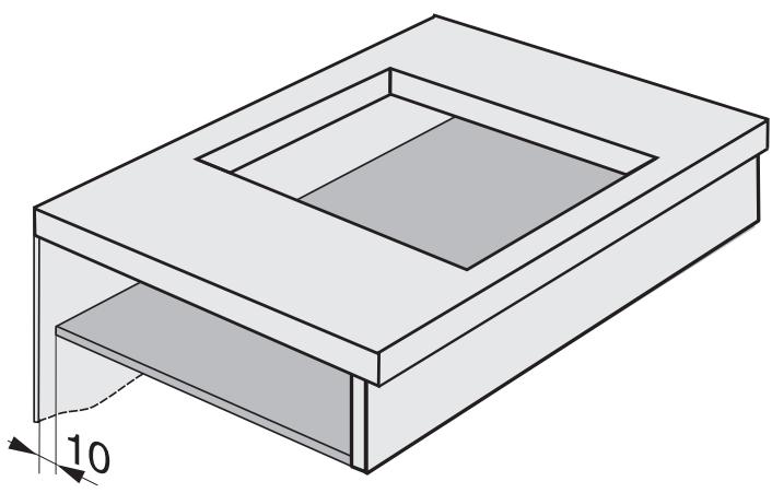 MIELE CT400Y - Tablette de protection - 1