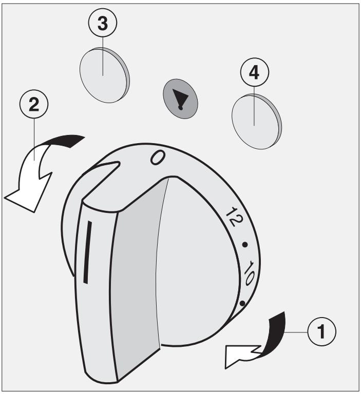 MIELE CT400Y - Mise en marche et arrêt - 1