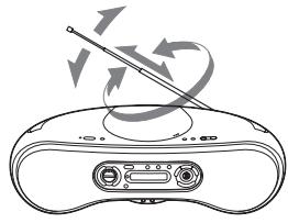 SONY ZS-SN10 - Pour améliorer la réception des stations de radio - 1