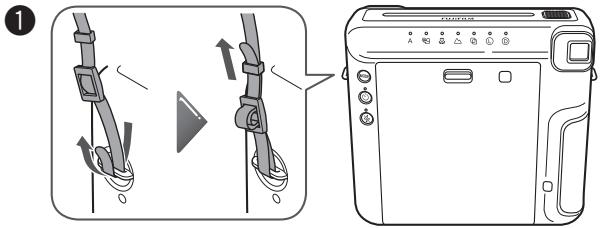 FUJIFILM SQ6 - Attaching the Strap - 1