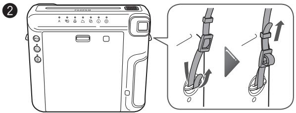 FUJIFILM SQ6 - Attaching the Strap - 2