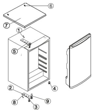 THOMSON TRL4WH - DOOR CONVERSION - 2