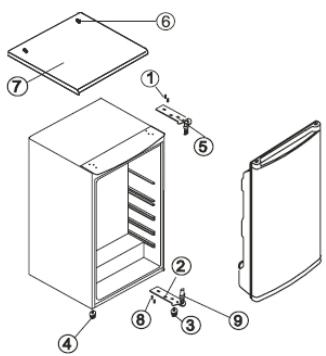 THOMSON TRL4WH - DOOR CONVERSION - 1