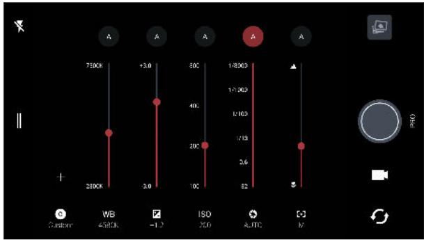 HTC U1164G0 - Réglage manuel des paramètres de l'ordinateil photo - 1