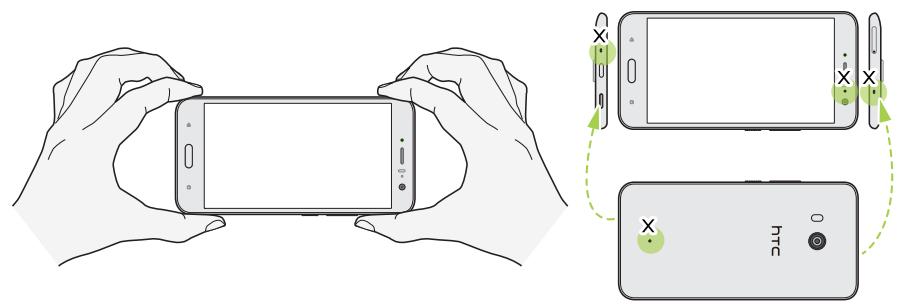 HTC U1164G0 - Enregistrer la video en utilisant Focus sonore - 3