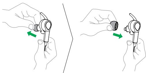 JABRA SPORT COACH WL - CHANGEMENT DES EARGELS - 1