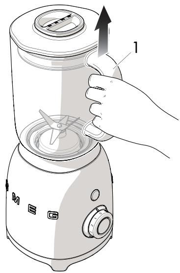 SMEG BLFO1PREU - Comment démonter le groupe des lames - 1