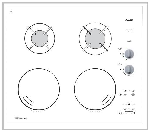 SAUTER STI 63/1 XF1 INOX - Le guide d'utilisation de votre table de cuisson - 1