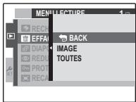 FUJIFILM F80 EXR - Suppression de photos - 2