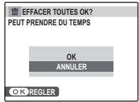 FUJIFILM F80 EXR - TOUTES: Suppression de toutes les photos - 1
