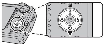 FUJIFILM F80 EXR - Reglez le retardateur. - 1