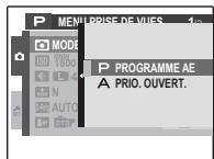 FUJIFILM F80 EXR - P PROGRAMME AE/A PRIO. OUVERT. - 6